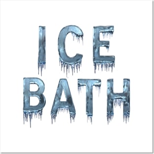 Ice bath Posters and Art